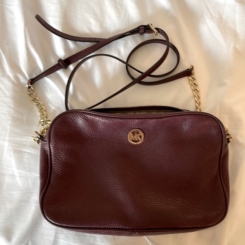 Michael Kors Crossbody Maroon
